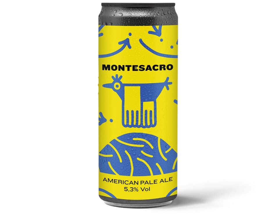 Birra Artigianale montesacro American Pale Ale