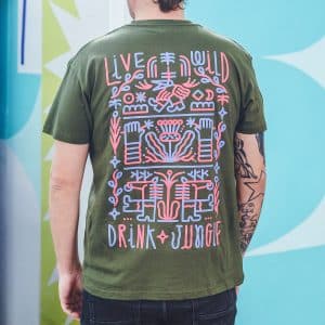 T-SHIRT ARCA GREEN