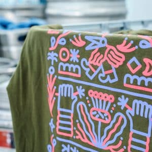 T-SHIRT ARCA GREEN
