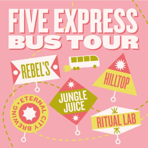 bus tour birrifici roma