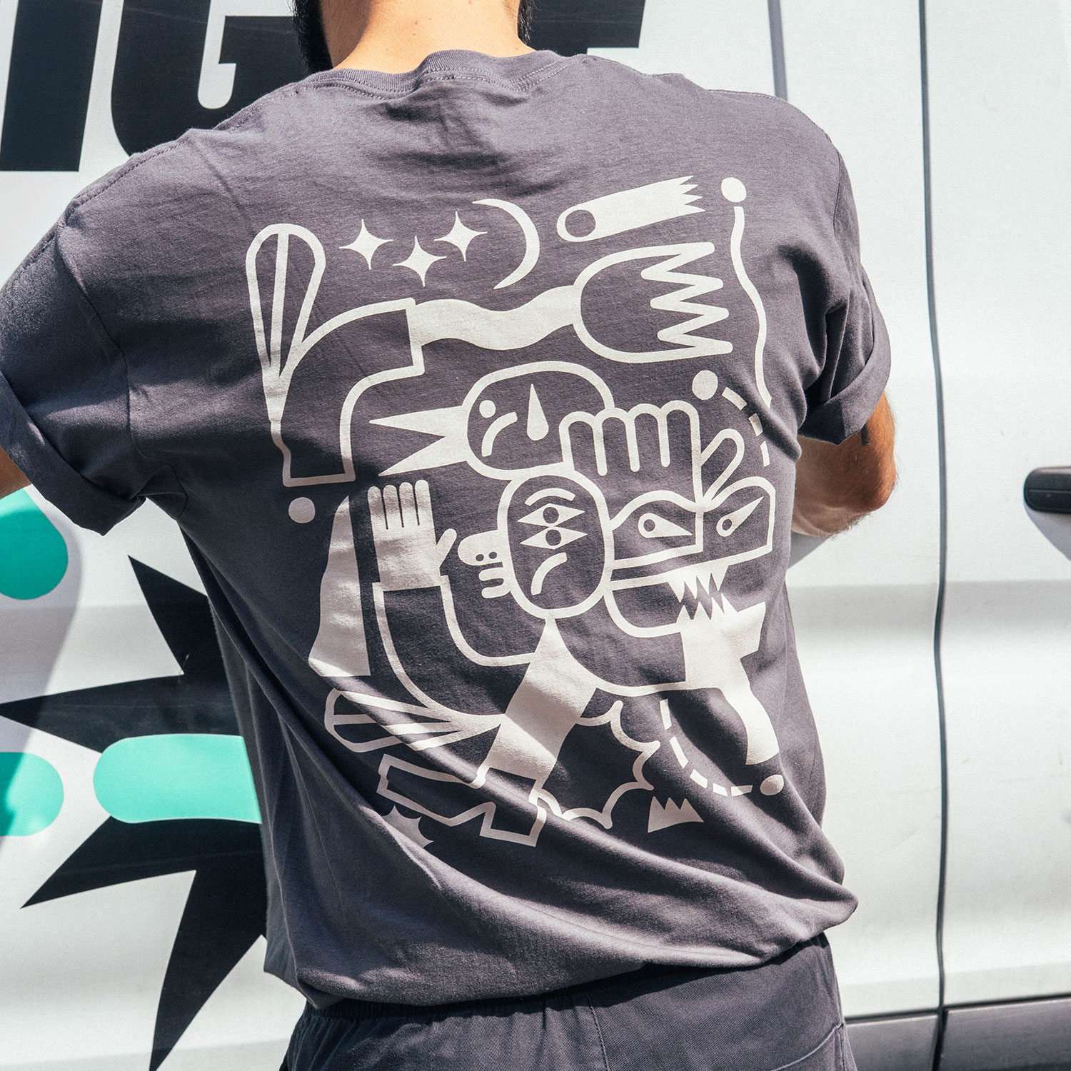 JJ T-SHIRT SUN EMPIRE GREY
